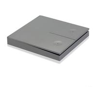 Trasmettitore senza fili dell'interruttore della parete di rf a 433MHz con strisce fluorescenti e valutazione 10A per un uso affidabile (grigio2)