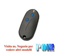 TRASMETTITORE TELECOMANDO BICANALE 433,92 Mhz ROLLING CODE CANCELLI SEAV