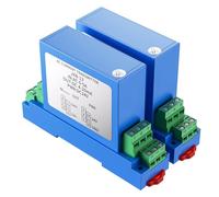 Trasmettitore trasduttore di corrente ad effetto Hall 1PCS AC0-1A DC0-1A AC0-5A DC0-5A a 4-20mA 0-10V 0-5V Trasmettitore di corrente su guida DIN RS485(4-20mA Out,DC0-10A)
