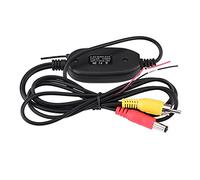Trasmettitore video per telecamera posteriore,kit trasmettitore e ricevitore wireless DC12V RCA video 2.4Ghz per sistema di monitoraggio della telecamera di backup del parcheggio