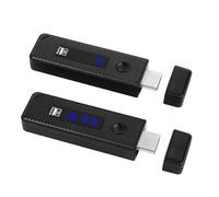 Trasmettitore video - Trasmettitore e ricevitore per immagini e suono | Adattatore Plug & Play per audio Video | di trasmissione per proiettori, laptop, schermo, monitor