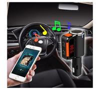 TRASMETTITORE VIVAVOCE BLUETOOTH CON DISPLAY FM LETTORE USB MP3 MODULATORE AUTO