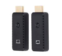 Trasmettitore Wireless, Trasmettitore e Ricevitore Interfaccia Multimediale HD Plug and Play Kit Extender HD Wireless 5G Portatile da 100 Piedi