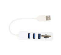 Trasmissione ad alta velocità Splitter USB Funzionalità Plug and Play Design portatile Compatibilità con le versioni precedenti Disponibilità