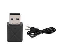 Trasmissione audio USB, trasmettitore e ricevitore Bluetooth, adattatore musicale wireless dual mode Bluetooth 5.0, dimensioni compatte per stereo