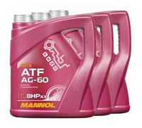 Trasmissione Cambio Mannol Atf AG60 Automatica 3 X 4 Litro per Audi BMW Volvo VW