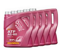 Trasmissione Cambio Mannol Atf AG60 Automatica 5 X 4 Litro per Audi BMW Volvo VW