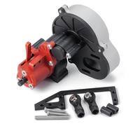 Trasmissione Cambio Per Axial Per SCX10 AX10 Per Wraith 1/10 Auto | Trasmissione metallo aggiornamenti auto RC Parti rigidi gioco ridotto decorazioni bloccaggio rondoni Ricambio