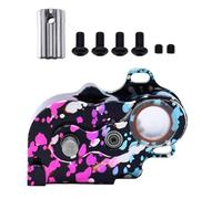 Trasmissione centrale Gear Box Parte aggiornata per telecomando Crawler per SCX10 Centro in alluminio Facile installazione scatola ingranaggi telecomando