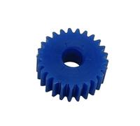 Trasmissione cilindrica 1 pz 2 Modulo Piatto Spur Gear 8mm Processo Foro Blu Nylon Denti Dritti Ingranaggio 2M 16T 18T 20T 22T 25T 27 Denti Pignone Macchine a cremagliera(19 Teeth)
