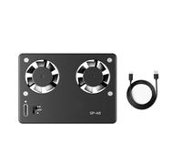 Trasmissione Live Camera Ventola Refrigeratore di Refrigeratore di Registrazione Dissipatore di Calore Accessori Per ZV E1/A7M4/A7C/A7S3/ZV E10/A6700/A7C2 Fotocamera Leggera Dissipatore di Calore