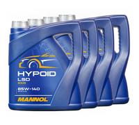 Trasmissione Mannol Hypoid Lsd 85W-140 GL-5 4 X 4 Litro per Isuzu Iveco Renault