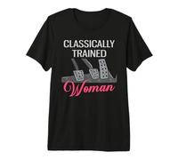 Trasmissione Manuale Divertente della Donna addestrata classicamente Maglietta Premium