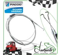 TRASMISSIONE RETROMARCIA PER APE 50 1969-1993 P TM FL CAVO FILO E GUAINA PIAGGIO