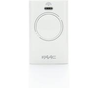 FAAC TELECOMANDO PER CANCELLO DUE CANALI XT2 433 SLH LR COLORE BIANCO 787007