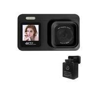 Trasparente 64MP Fotocamera Digitale 4K Video Doppio Schermo 18x Zoom Compatto Custodia di Ricarica Per Creatori di Contenuti Studenti Fotocamera Digitale Zoom