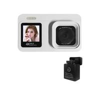 Trasparente 64MP Fotocamera Digitale 4K Video Doppio Schermo 18x Zoom Compatto Custodia di Ricarica Per Creatori di Contenuti Studenti Fotocamera Digitale Zoom
