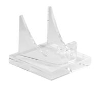 Trasparente acrilico Display Easel Stand For Crystal Geodes Rock Mineral | Trasparente acrilico Display Easel Stand Crystal Geodes Rock Mineral Agata Coral Exhibit Holder Pedestal Showcase Supporto