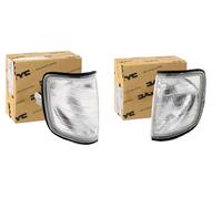 Trasparente Angolo Luci Parcheggio Lampade Set SX Destro Mercedes e-Clas W124