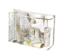 Trasparente Beach Bag - See Through Tote Bag, Clear Beach Bag | Impermeabile Bag for Stadium, PVC Carry Bag, Laundry Handy Tote Bag, See Through Bag, Waterproof Big Clear Bag for Stadium, cachi, Se