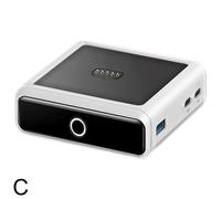 Trasparente (C) per Anker Prime Bank 100W con copertura protettiva in silicone per base di ricarica mobile