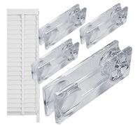 Trasparente con Cordino cieco, Peso del Cavo per otturatore, 4X Finestra Peso Verticale del cordone cieco Verticale Clear, Maniglia di Sicurezza per tenditori a Sospensione in Corda Moderna per