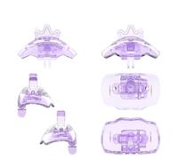Trasparente Coperchio superiore adatto per Tamagotchi Paradise Console di gioco superiore custodia protettiva Accessori del gioco (Transparent Purple)