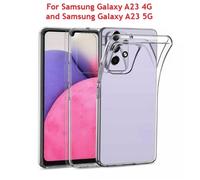 Trasparente Custodia E Proteggi Schermo per Samsung Galaxy A23 5G 4G Anti