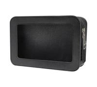 Trasparente Design Cosmetic Bag, Makeup Organizer Travel, Sturdy Waterproof Toiletry Bag, Decoration Clear Makeup Pouch 23 x 15,5 x 7 cm for Present, Girls, Women, Home, Travel, White, Black, Pink