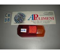 TRASPARENTE FANALE POSTERIORE SENZA LUCE TARGA DX SX CITROEN DYANE 4 6 SEIMA