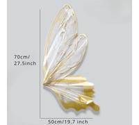 Trasparente Farfalla Ali Carta Pacchi Fioraio Bouquet Pacco Fai da Te Materiale