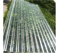 Trasparente Fogli Pretagliati di Vetroresina,Copertura Tettoia Impermeabile da 1,2mm,Pannelli per Tettoia per Capannoni,Lastra Resistente ai Raggi UV,Lastra di Ricambio (1 Pcs,0.9x0.6m/35x24in)