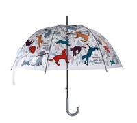 Trasparente Ombrello Con Öffnungsautomatik " Es Regnet Gatti & Cani "