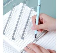 Trasparente Plastica Righello Misurazione Gamma 0-30.5cm Dritto per Studente