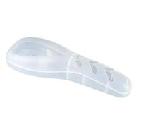 Trasparente Portatile Viaggio Uomini Manuale Rasoio Protector Scatola di Plastica Coperchio Contenitore di Stoccaggio Rasoio Holder Protector Case Organizer, Rasoi Elettrici, Accessori Rasoio