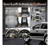 TRASPARENTE Protettore VERNICE Graffi Volante Sedile Pelle Top Coat riparazione
