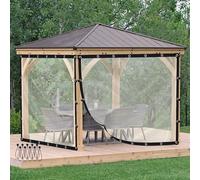 Trasparente PVC Tarpaulin Curtain0.12mm Impermeabile Trasparente Divisorio Schermo per Campeggio Pesca SerraDurable Copertura Telone Esterno Dimensioni 3.5x3.5m