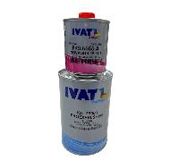 TRASPARENTE RAPIDO IVAT PROEXPRESS HS CLEAR 1LT + 500ML CATALIZZATORE KKL.2300.I