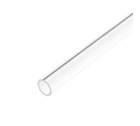 Trasparente Rigido Acrilico Tubo 9mm IDx12mm ODx0,5m,1,5mm Tubo Parete Tondo