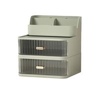 Trasparente Scomparti Rettangolari Trucco Vanità Secondo Piano Per Spazzole Ombretto Vassoio Forniture di Bellezza Il Bagno Perfetto Vanity Storage Solution 063402