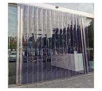 Trasparente Striscia di PVC Curtain Impermeabile Plastica Barriera della Porta per Il Magazzino del Garage della Cucina Repellente per la zanzara Facile