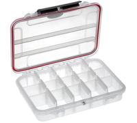 Trasparente Valigetta 3-15 Sezioni 230x53x175mm MAX WATERPROOF CASES