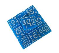 Trasparenti di durevolezza Meccanici a tema Dadi Multiuso Acrilico Per Casinò Gioco E Attività Educativa Durabilità Acrilico