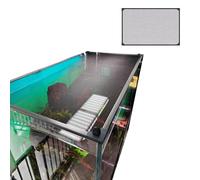 Trasparenza Coperchio magnetico fai-da-te for acquario Cappuccio for acquario Coperchio superiore Copertura in rete anti-salto(45x30CM/17.72x11.81in)