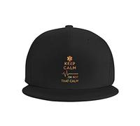 Traspirante Cappellino da Baseball Paramedic Keep Calm Ok Cappello da Sole Casual Visiera Baseball per Sport Esterna All'Aperto