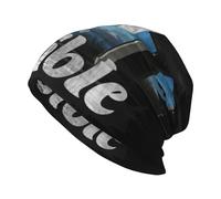 Traspirante Cappello in Maglia with God all Things Are Possible Berretto a Maglia Invernale Beanie Berretto da Corsa per Invernale,Autunno,Uomo all'aperto