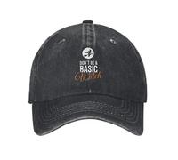 Traspirante Non Essere Una Strega di Base Moda Unisex Cotone Berretto da Baseball Classico Adulto Cappello Regolabile Denim Regalo