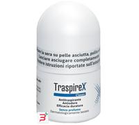 TraspireX Classic, Antitraspirante Roll-On Controllo Efficace della Sudorazione e dei Cattivi Odori, Senza Profumazione, Formula Unisex, Dermatologicamente Testato - 20 ml