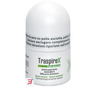 TraspireX Antitraspirante Roll-On per pelli delicate Senza profumo Unisex 20 ml
