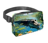 Trasporta comodamente i tuoi oggetti essenziali con la nostra borsa a tracolla regolabile per passeggiate, escursioni e ciclismo, colomba e fiore carini, Multicolore#03, 1.5x9.0x5.9in/4x23x15cm